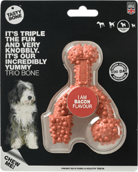 Thumbnail for TastyBone Nylon Trio Small Dog - Bacon