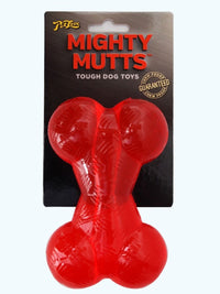 Thumbnail for Mighty Mutts Rubber Bone - Small