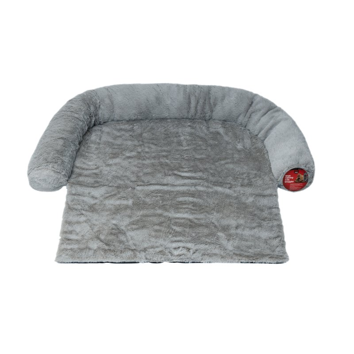 Calming Sofa Snuggler Blanket Bed Grey - Large