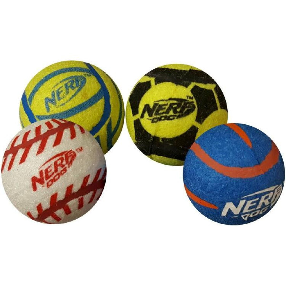 Solid Tuff Sports Balls Medium (Pack of 4)