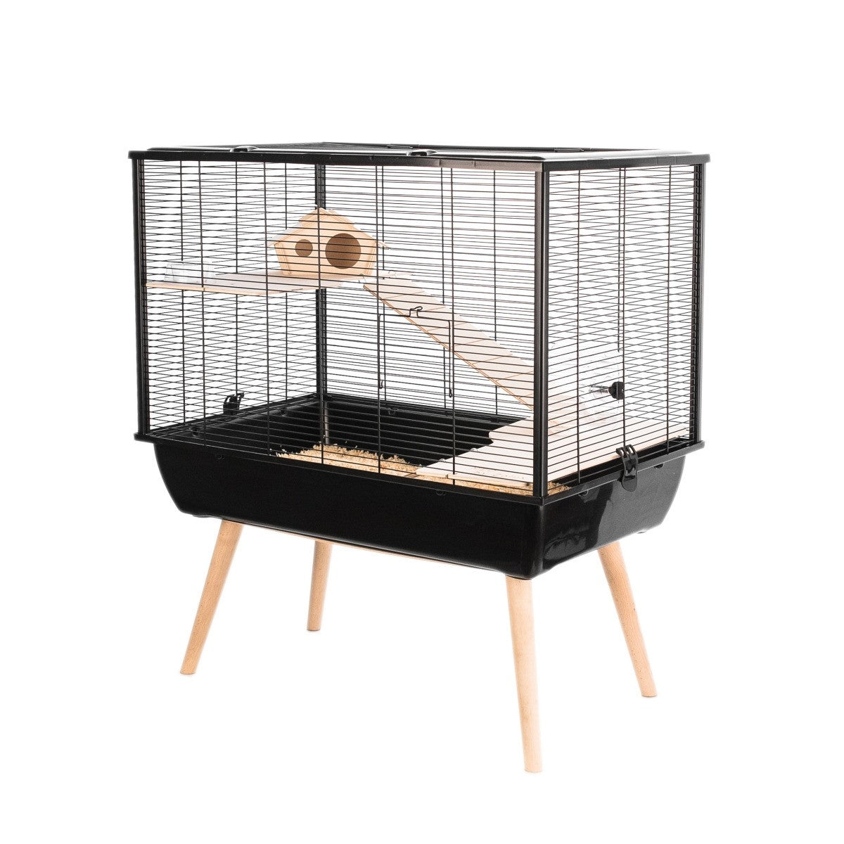 NEO SILTA SMALL RODENT CAGE - BLACK