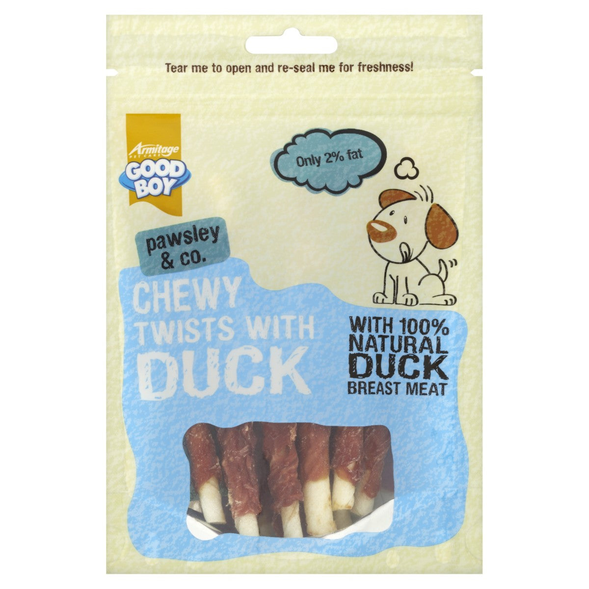 Chewy Duck Twists - 90g