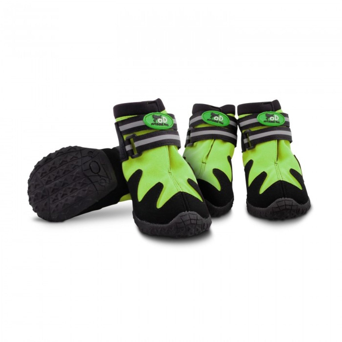 Outdoor Dog Shoes - Green / L