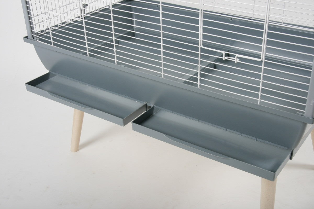 Neo Jili Bird Cage - Grey