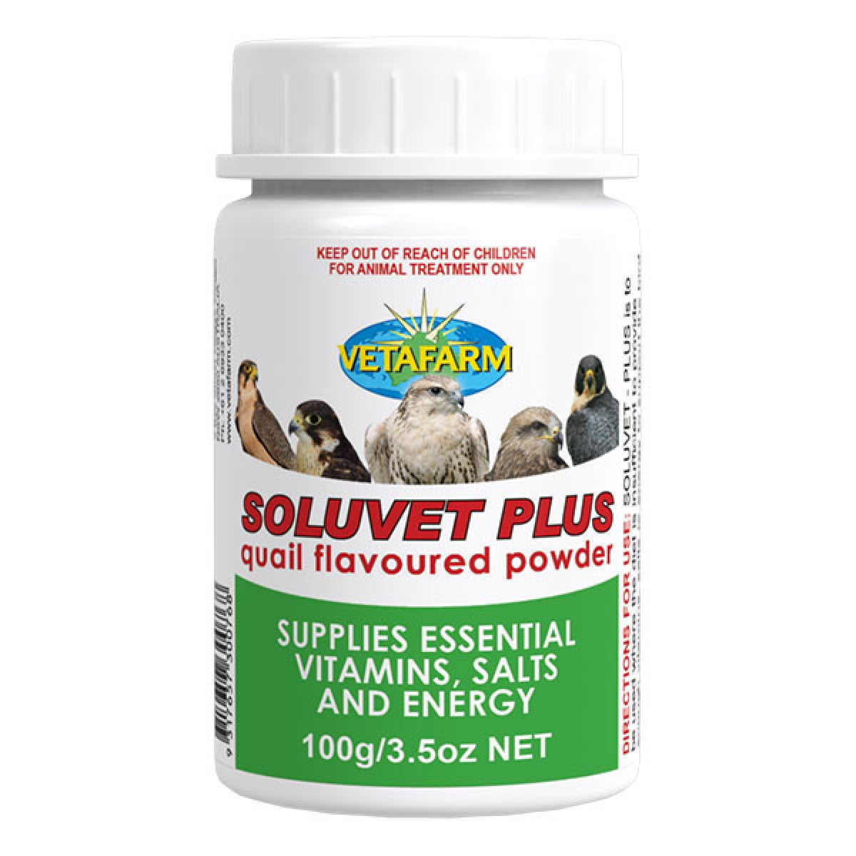 Falcon Soluvet Powder Quail