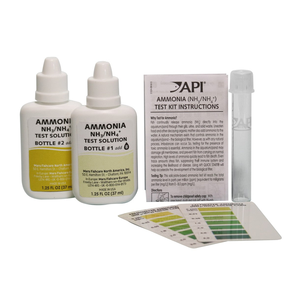 API Ammonia Test Kit, 130 count