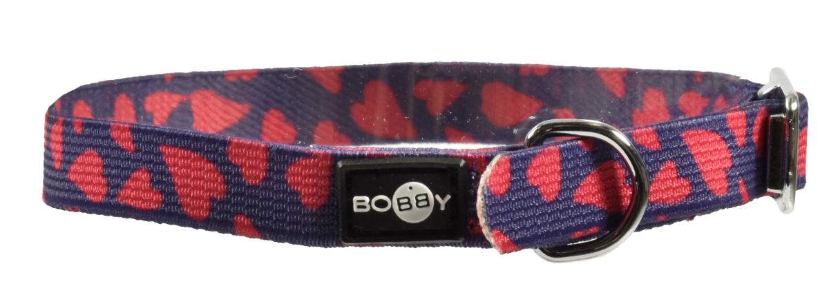 Cat Collar Flex Heart Dark Blue 1 x 30 cm