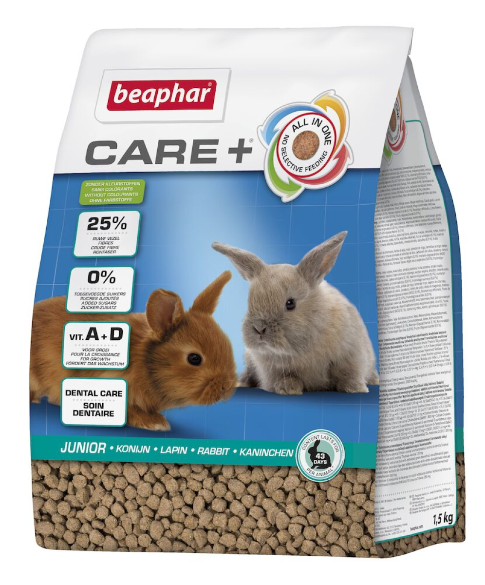 Care+ Rabbit Junior Food 1.5kg