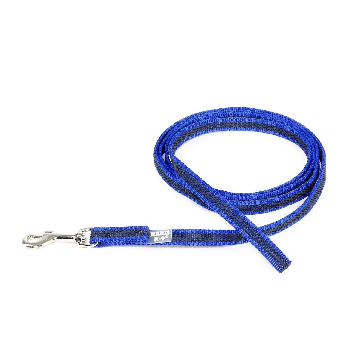 Color & Gray with Handle Leash - Blue-Gray Width 1.4 cm & Length 2 Meter