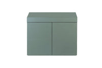 Thumbnail for Wood Cabinet 120 (W120xD45xH70cm) Metallic Silver