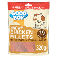 Thumbnail for Goodboy Chewy Chicken Fillets 320g Value Pack