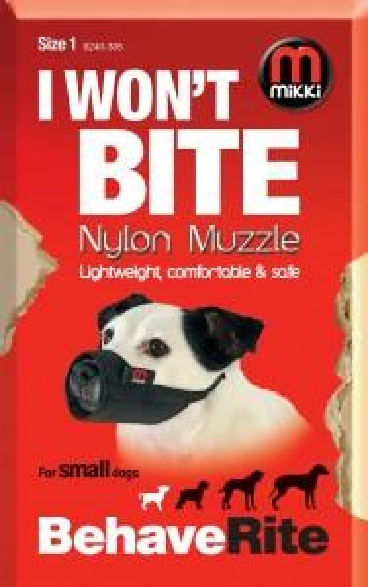 Nylon Dog Muzzle Size 1