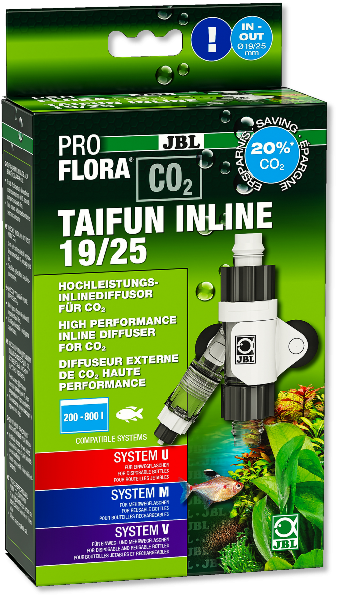 JBL PROFLORA CO2 TAIFUN INLINE 19/25