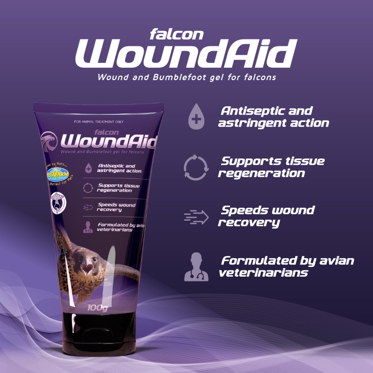 Falcon Wound Aid 100g