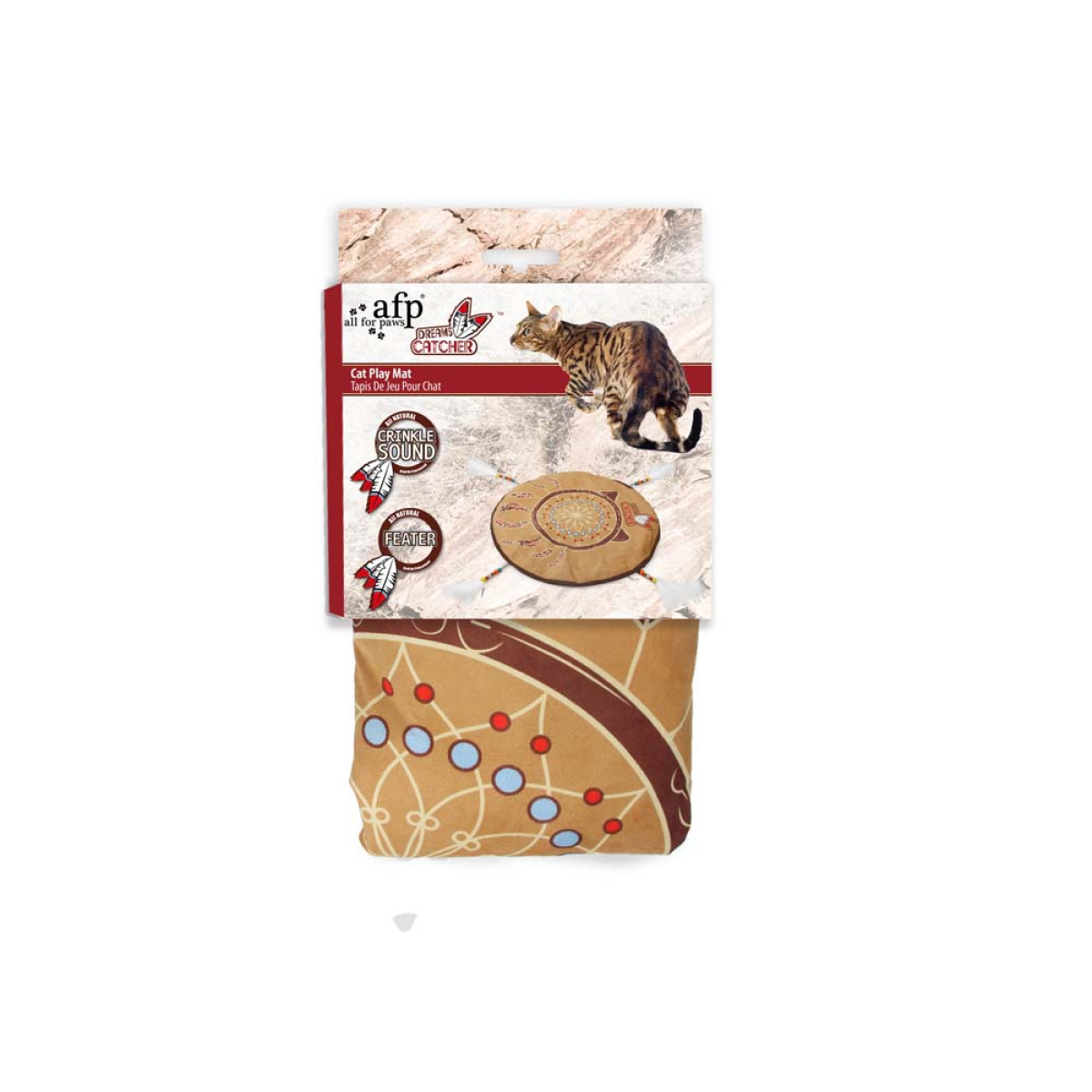 Dream Catcher - Cat Crinkle Play Mat