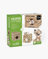 Thumbnail for Catit Vesper Cat Furniture Cottage - Oak