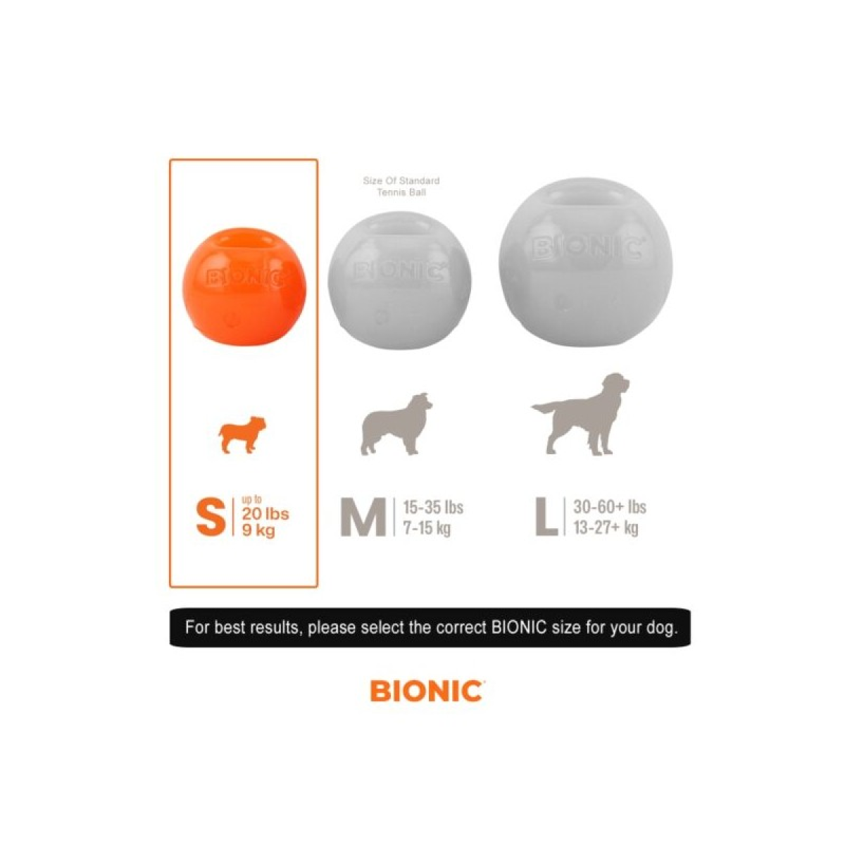 BIONIC Ball, Small, 5.8cm