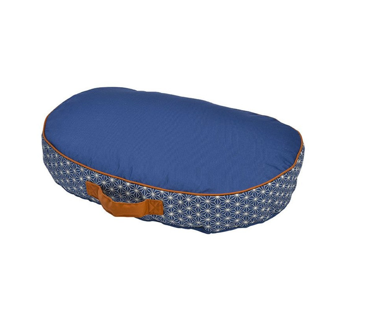 Asanoha Cushion - Blue / Medium