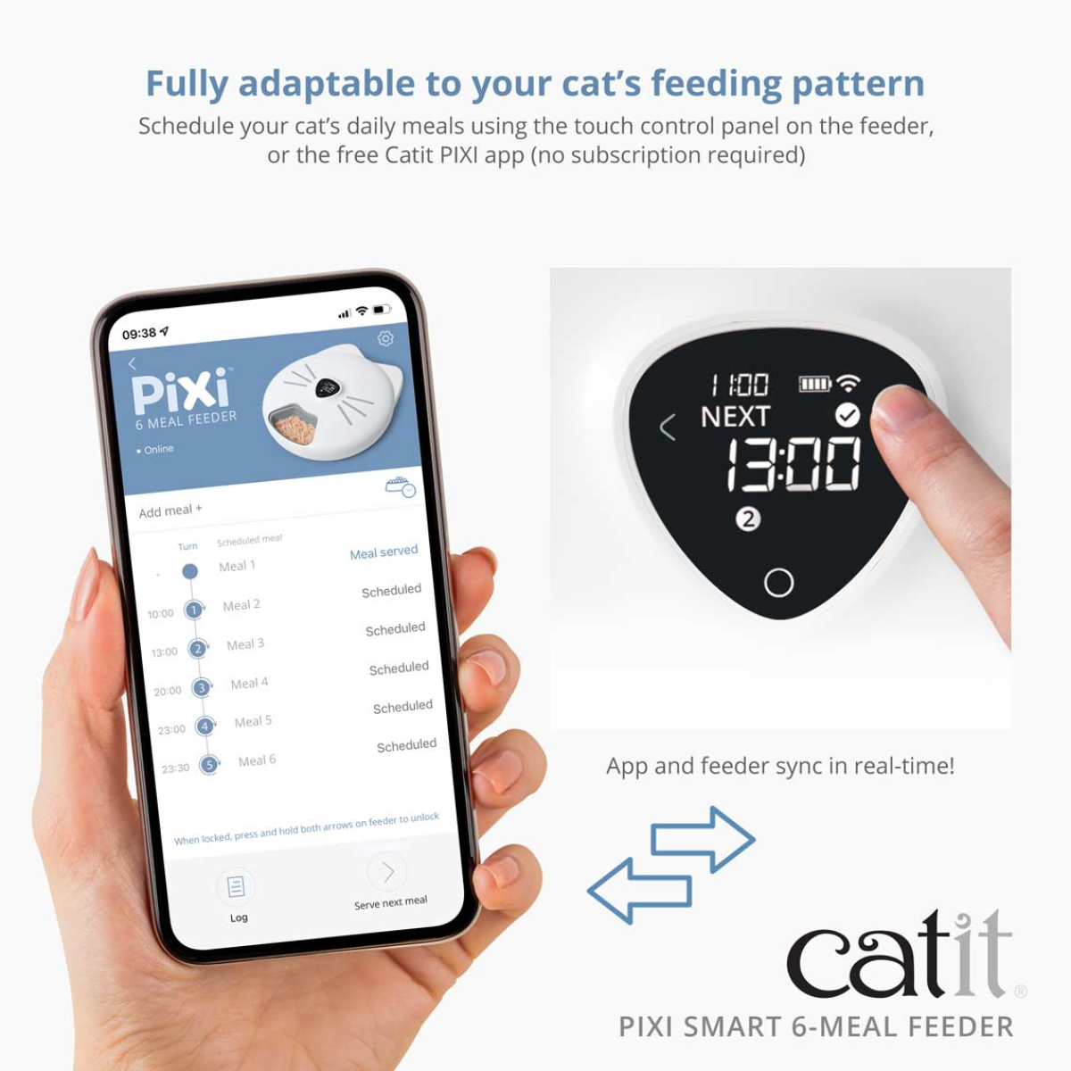 Catit PIXI Smart 6-Meal Feeder