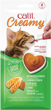 Thumbnail for CatIt Creamy Lickable Treats - Chicken & Lamb