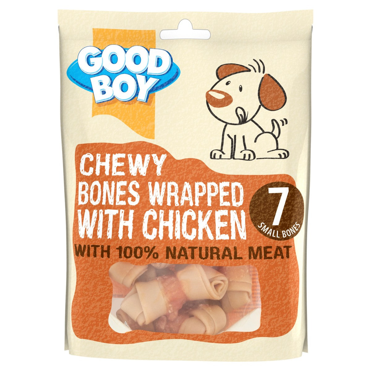 Chicken Wrap Bone Mini 7 pc