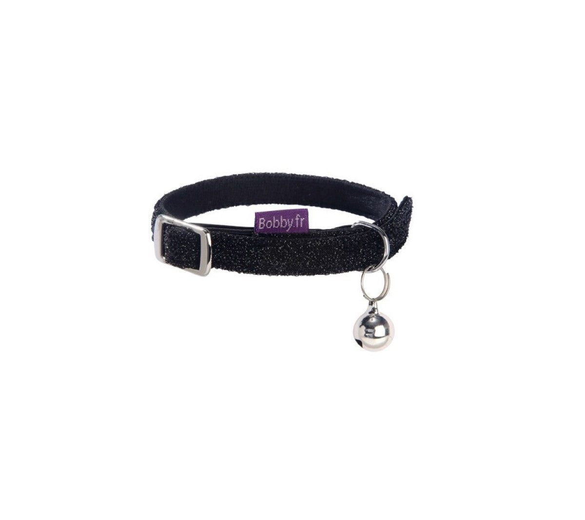 Disco Cat Collar - Black / XS