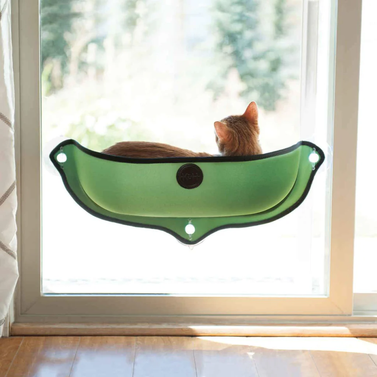 K&H Beds - Ez Window Bed Kitty Sill Green