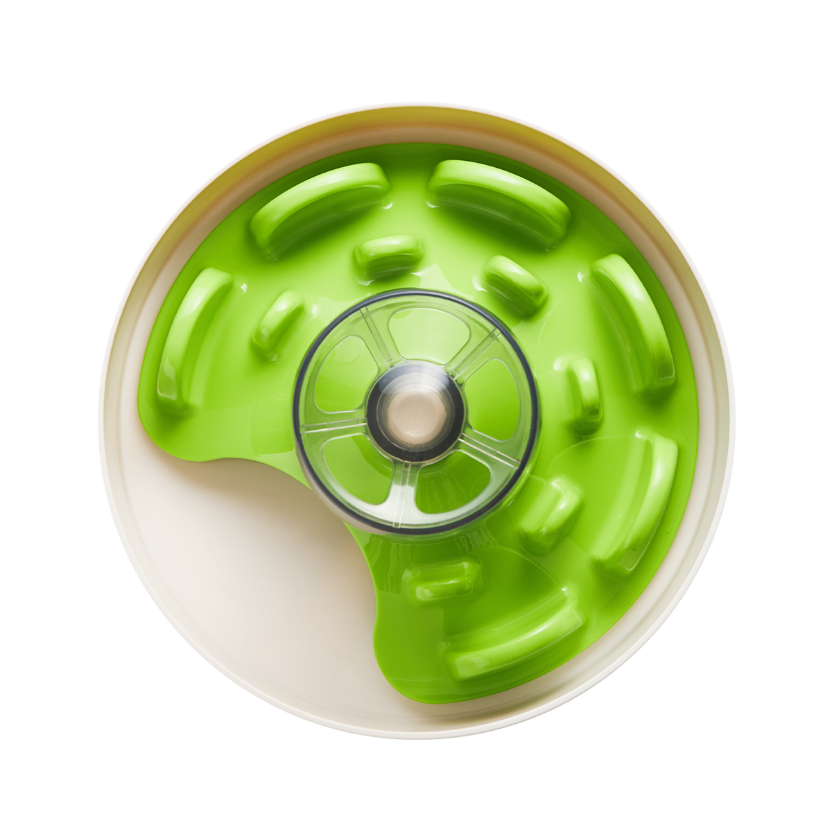 PetDreamHouse SPIN Interactive Feeder UFO Maze Green