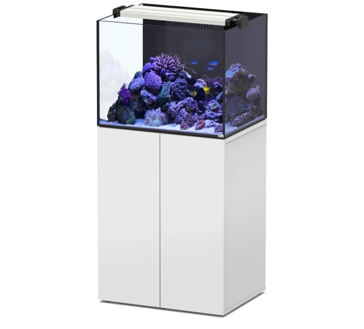 AQUAVIEW 92 AQUARIUM + CABINET 212L 2WD WHITE - 92x50x55cm