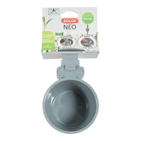 Thumbnail for NEO Rodent Cage Plastic Feeder - Grey 300ml