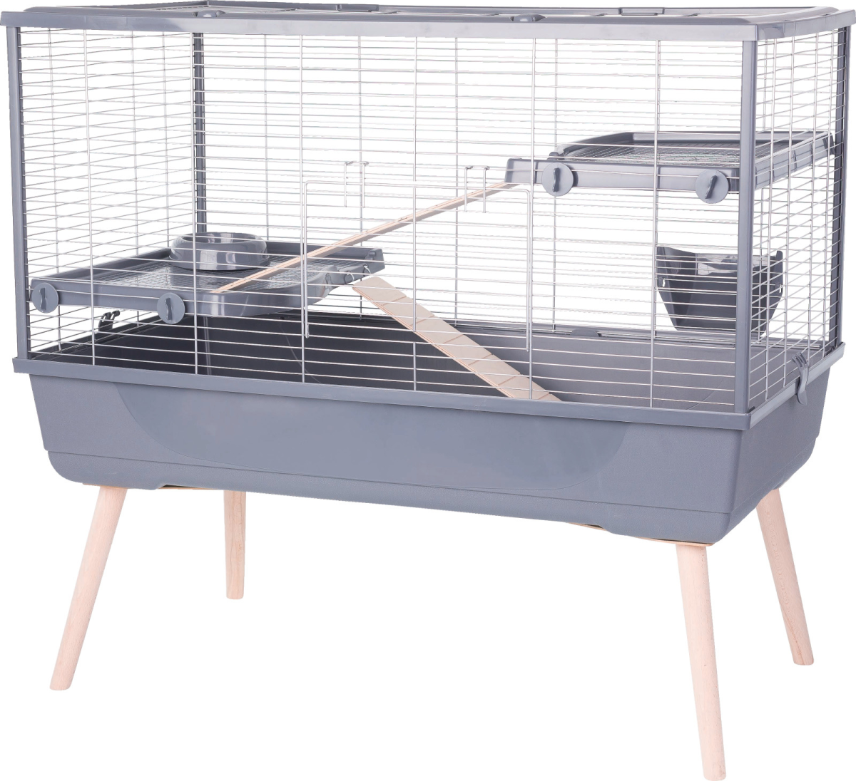 NEOLIFE 100 RABBIT CAGE - GREY