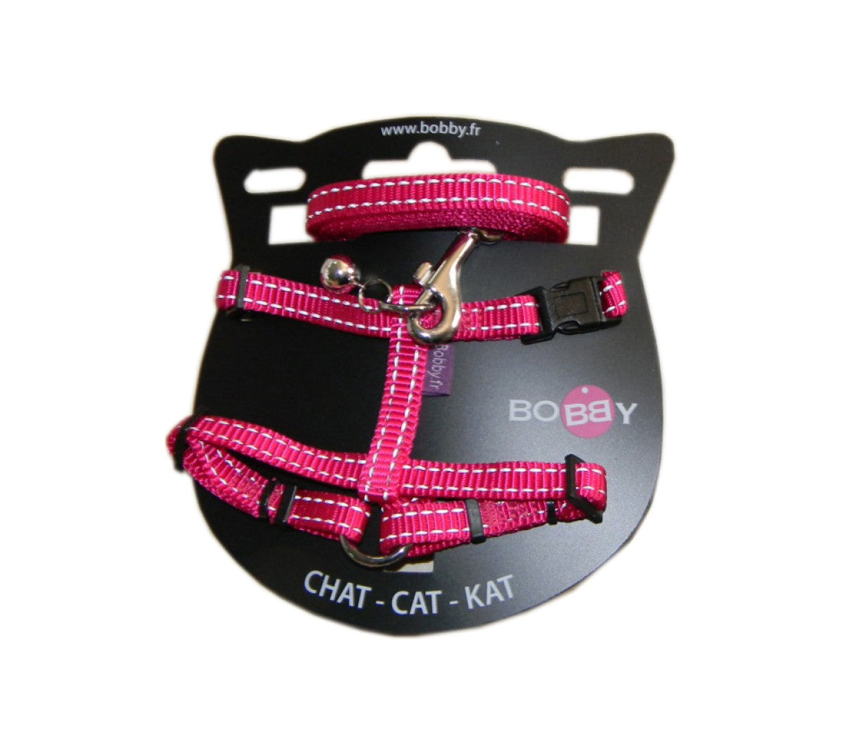 Safe Harness & Lead Fushia