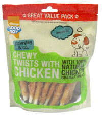 Thumbnail for Chewy Chicken Twists -  320g Value Pack