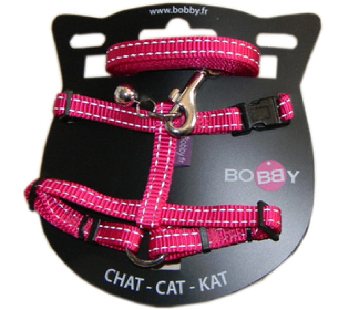 Safe Harness & Lead Fushia