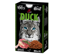 Thumbnail for Natural Snacks for Cats - Duck 80g