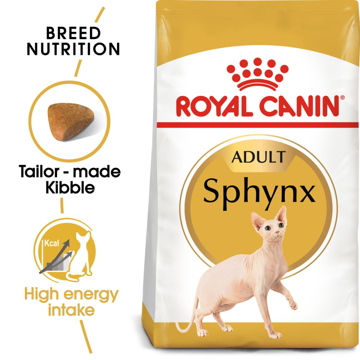 Feline Breed Nutrition Sphynx 2 KG