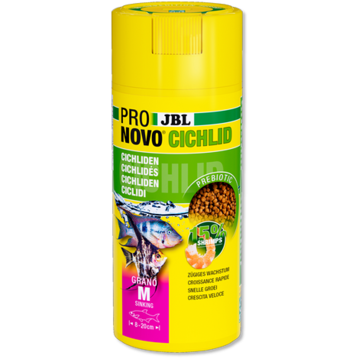 JBL PRONOVO CICHLID GRANO M 250ml