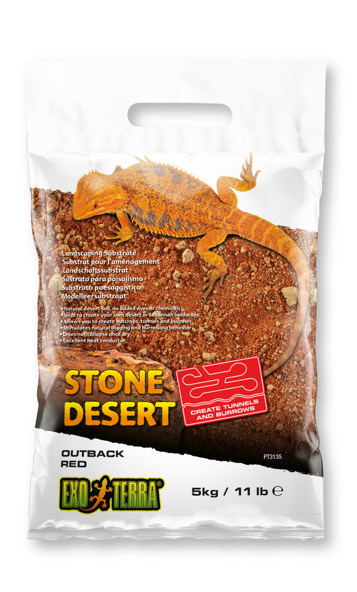 Exo Terra Stone Desert Outback Red 11 lb – 5 KG