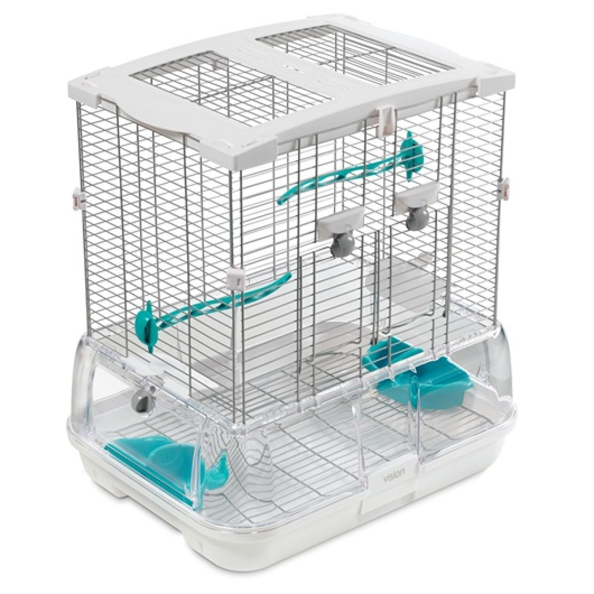 Vision Bird Cage for Small Birds - Single Height - 47.5 x 37 x 51 cm