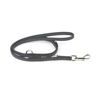 Thumbnail for Color & Gray Adjustable Leash - Black-Gray / Width 1.4 cm