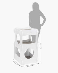 Thumbnail for Catit Vesper Cat Furniture Condo - White