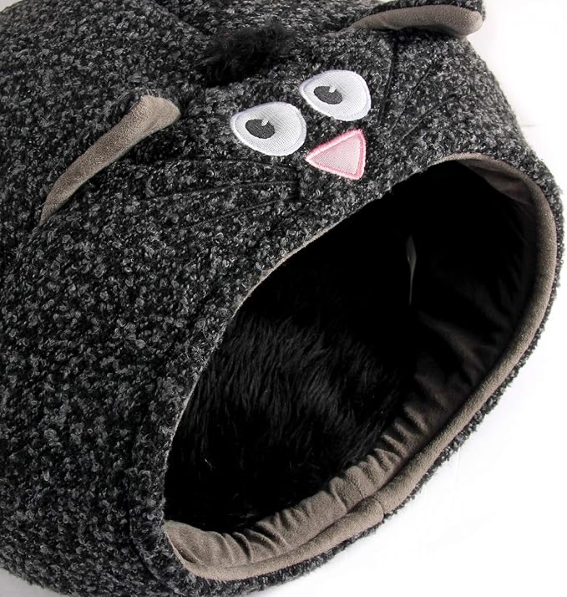 Nest Cat Bed Black