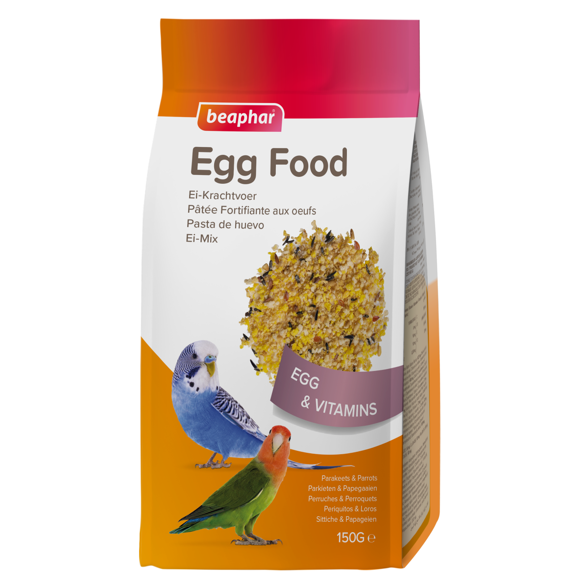 Egg Food for Parakeets and Parrots - 150 g