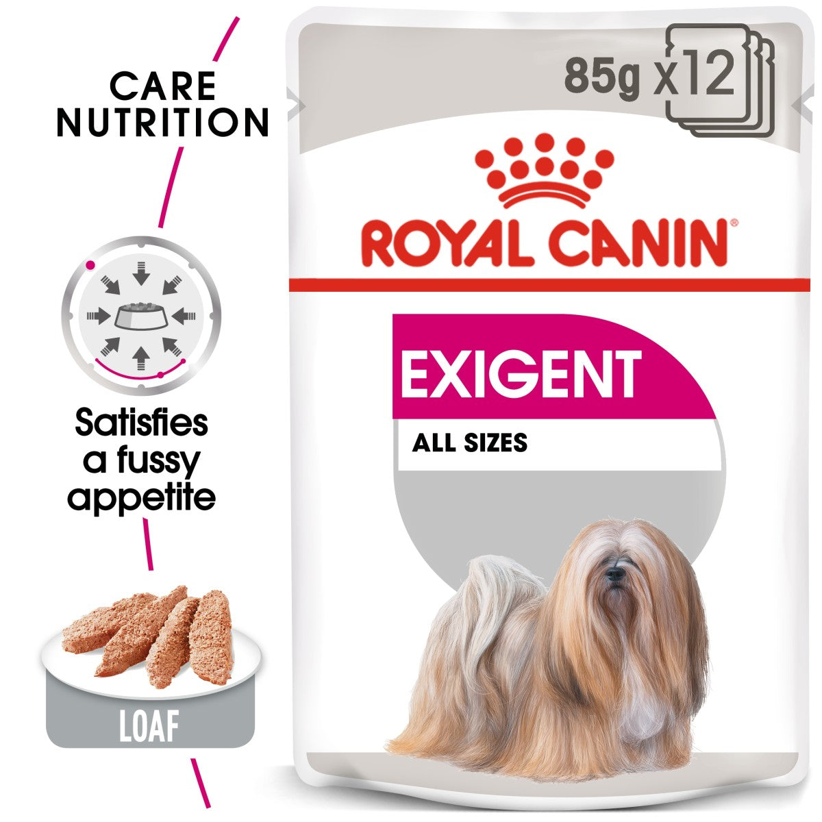 Canine Care Nutrition Exigent (WET FOOD- Pouches) 12 x 85g