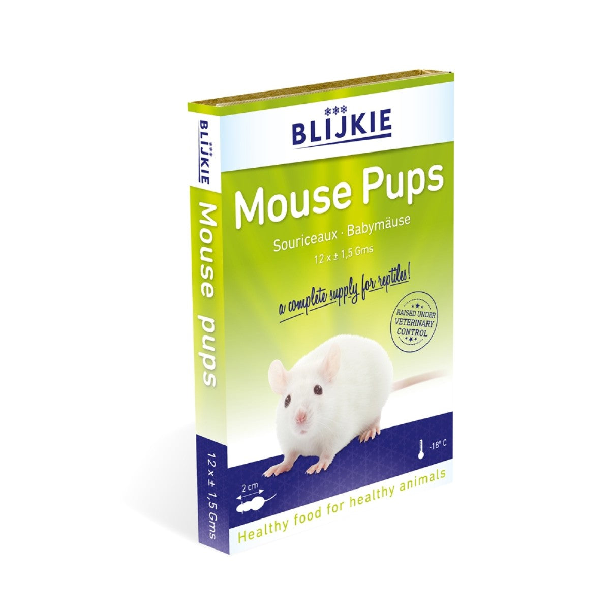 Frozen Mouse Pups (Pinkies) in blister pack 1.5g