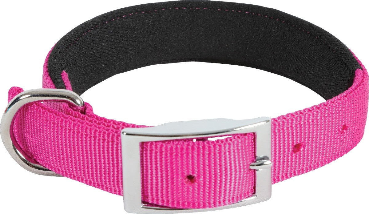 NYLON COMFORT COLLAR 40CM 20MM PINK