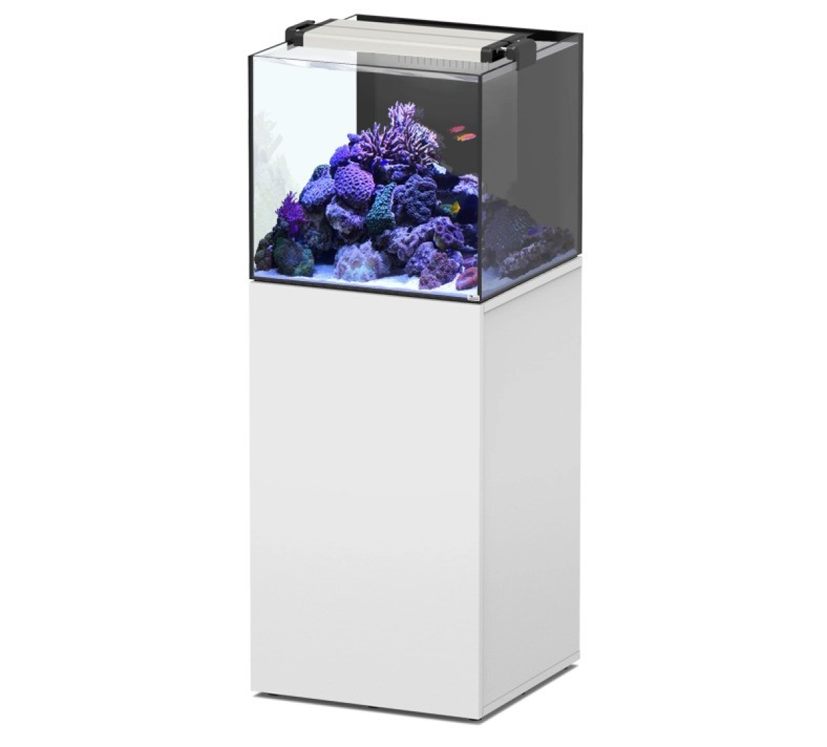 AQUAVIEW 50 AQUARIUM + CABINET 93L 1WD WHITE - 50x50x45cm