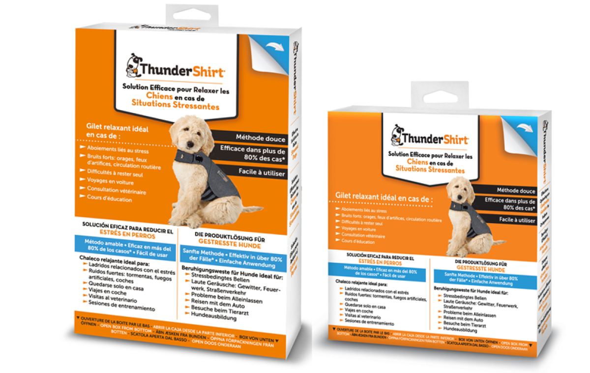 THUNDERSHIRT DOG GREY L GB