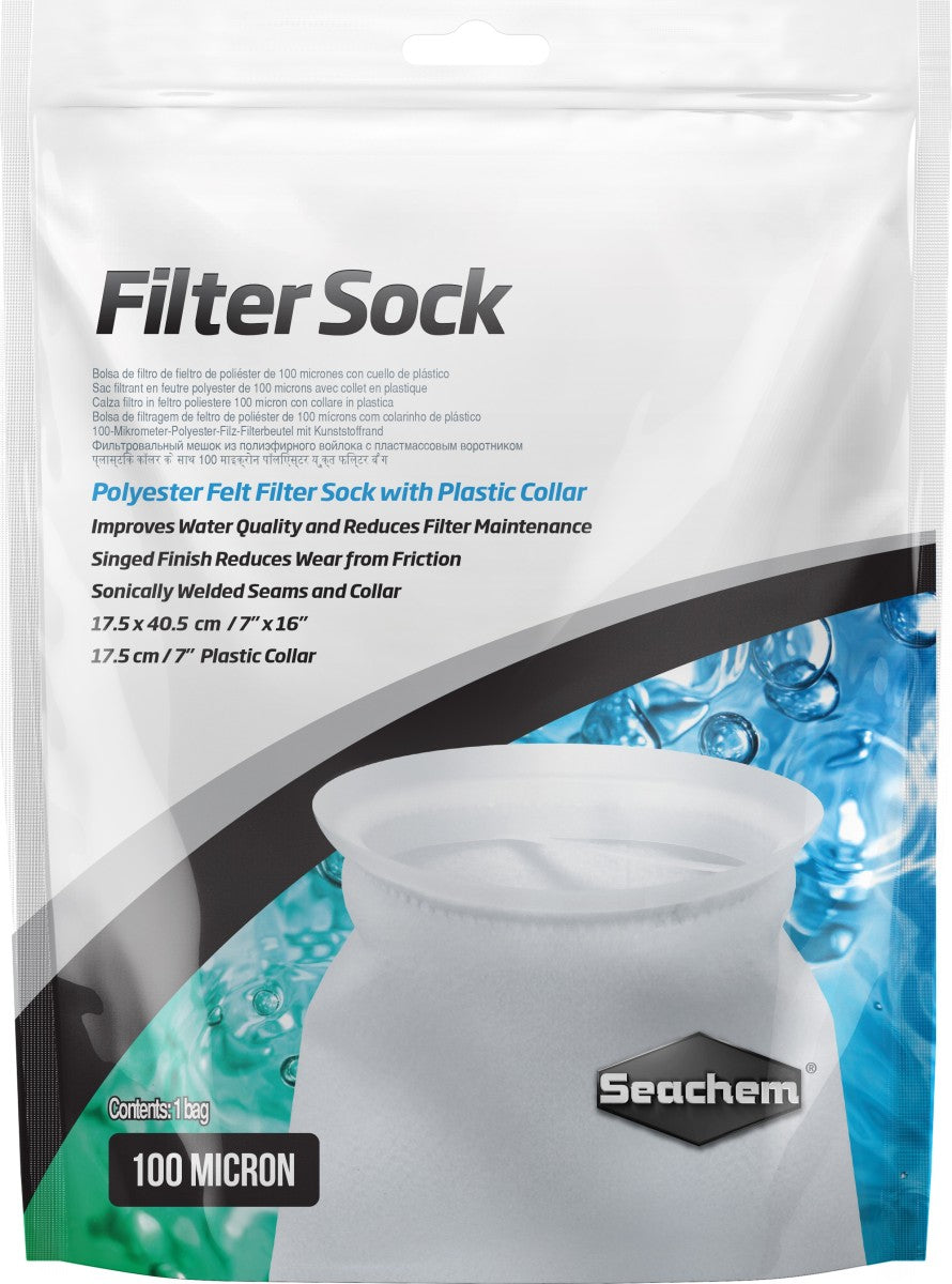 Filter Sock 100 micron welded 17.5 x 40.5cm