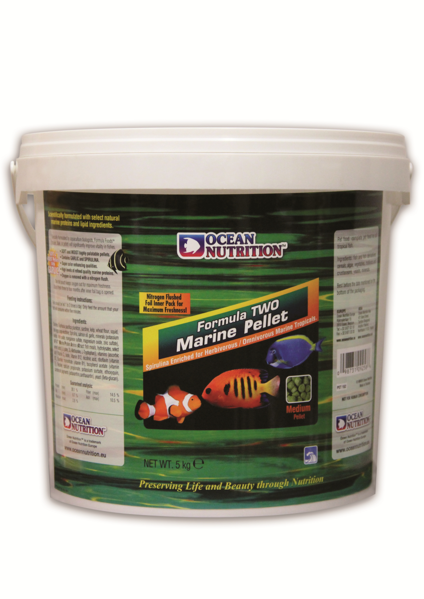 Formula 2 Marine Pellet Medium, 5 KG Bucket